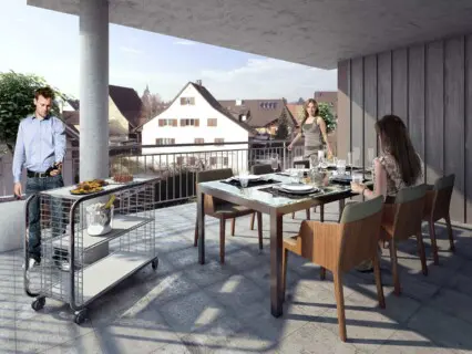 Terrassenansicht Terrassenansicht
