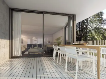 Terrassenansicht Terrassenansicht