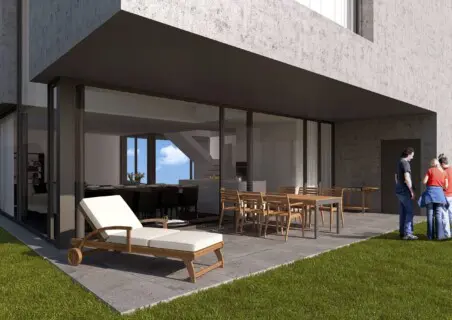 Terrassenansicht Terrassenansicht