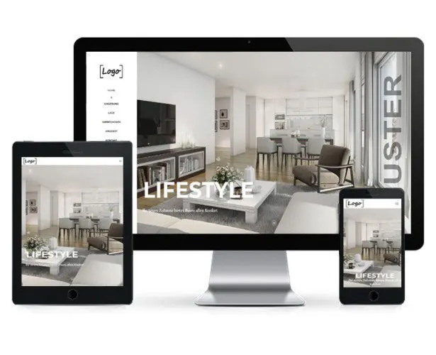 Immobilien Website Immobilien Website