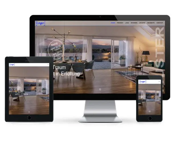Immobilien Website Immobilien Website