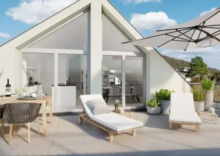 Terrassenansicht Terrassenansicht
