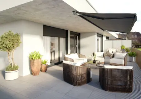 Terrassenansicht Terrassenansicht