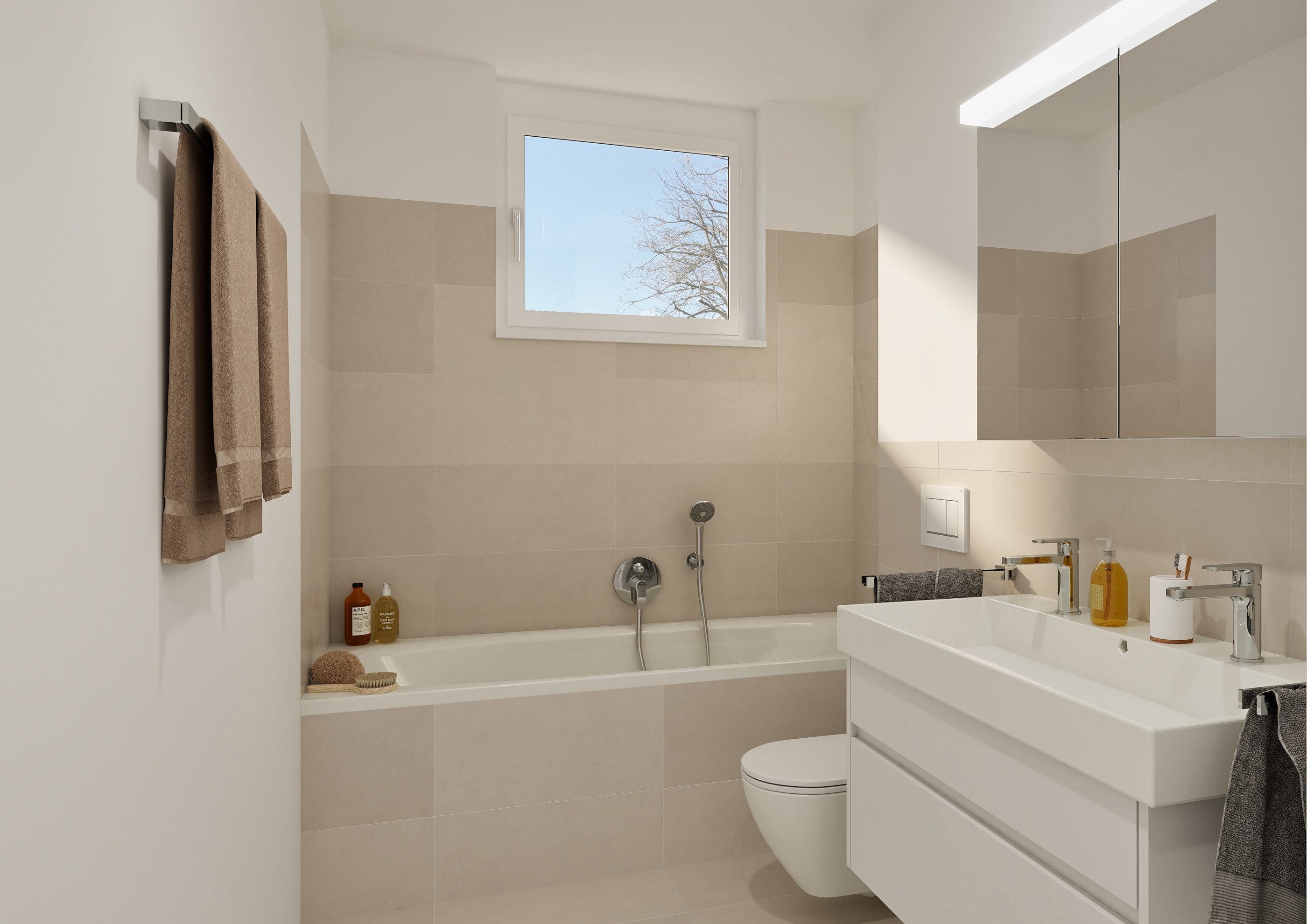 Badezimmer_3D-Visualisierung | STOMEO