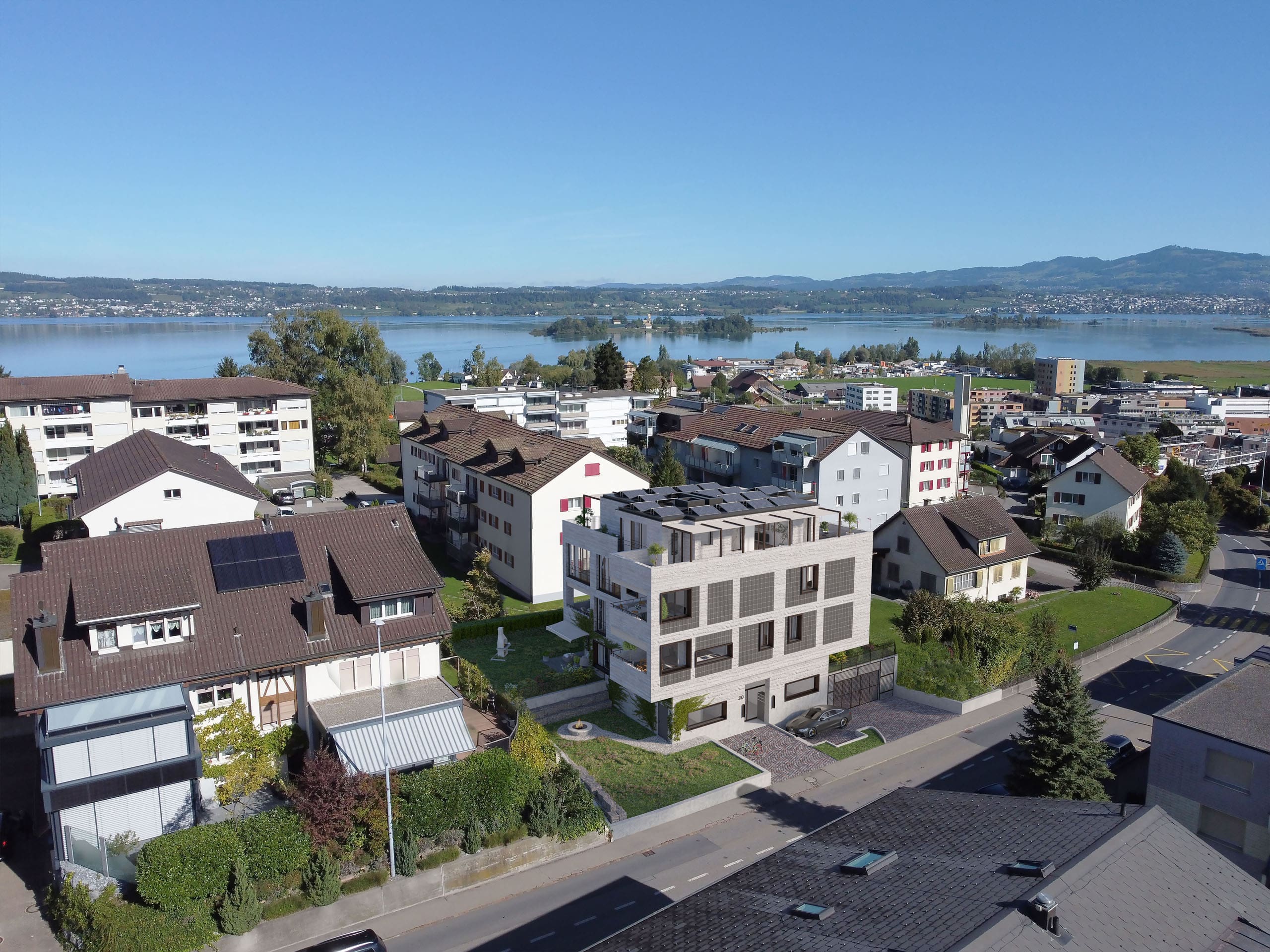 3D Visualisierung Neubau 3D Visualisierungen - Architektur Visualisierung - Zürich, Schweiz