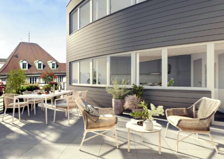 Terrassenansicht Terrassenansicht