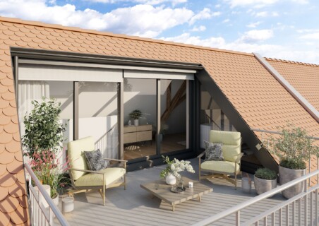 Terrassenansicht Terrassenansicht