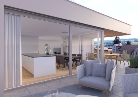 Terrassenansicht Terrassenansicht